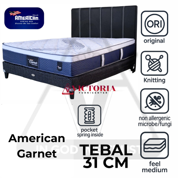 American Garnet 120 x 200 120x200 Kasur Saja Mattres Only