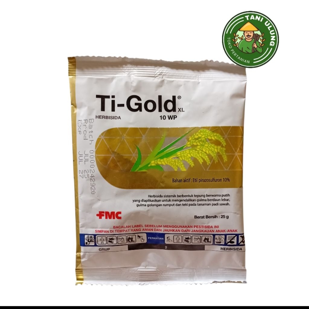 HERBISIDA Ti-GOLD XL 10 WP KEMASAN 25 GRAM