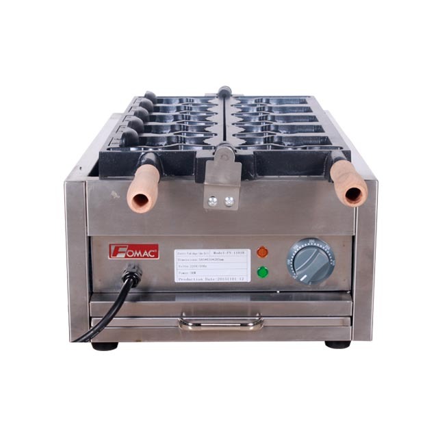 FOMAC Electric 5 Big Fish Waffle Machine FWB-EK5 / Mesin Pembuat Wafel
