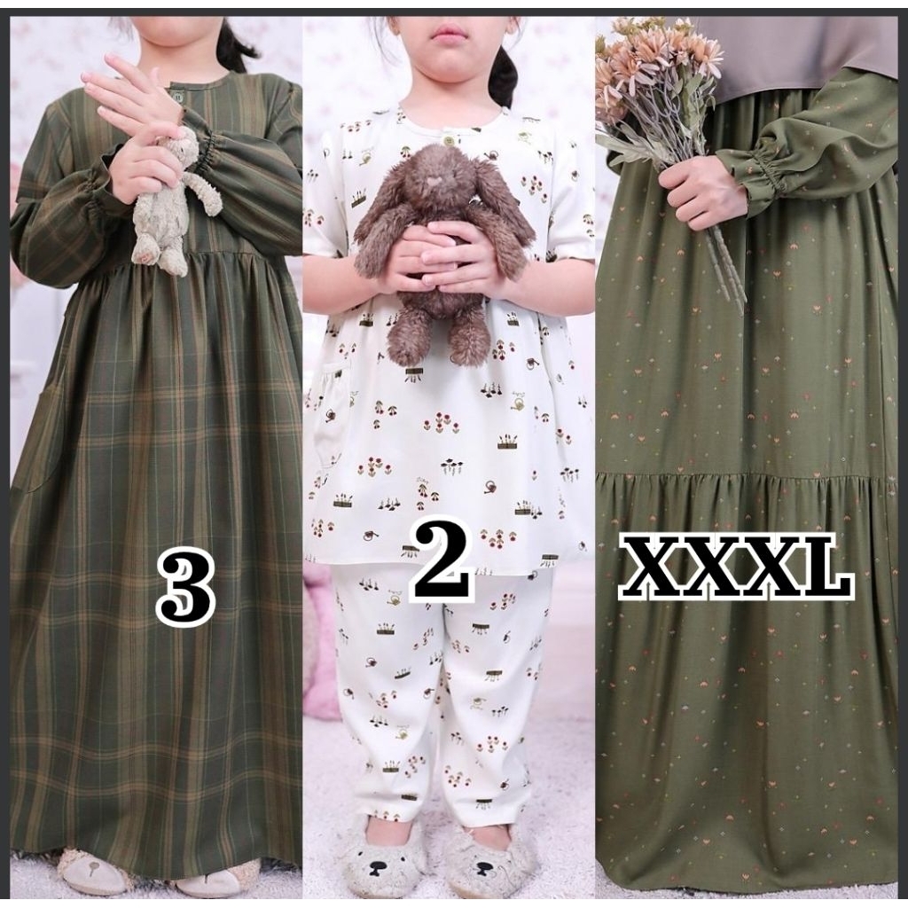 DITSY MARET 2026 DRESS MENYUSUI TENCEL SUMMER LITTLE DASTER DITSY MOSLEM