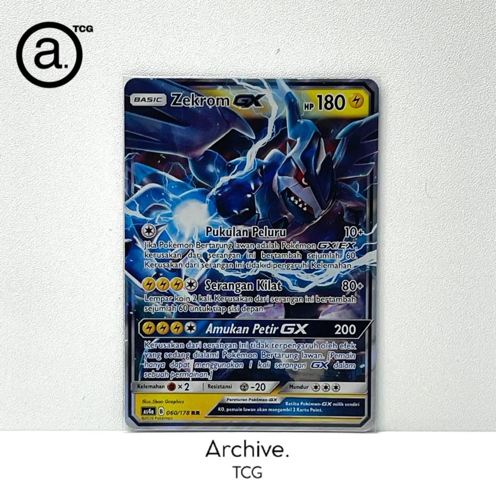 Zekrom GX (060/178) Pokemon Indonesia ~ Penguasa Langit (Set B) AS4B