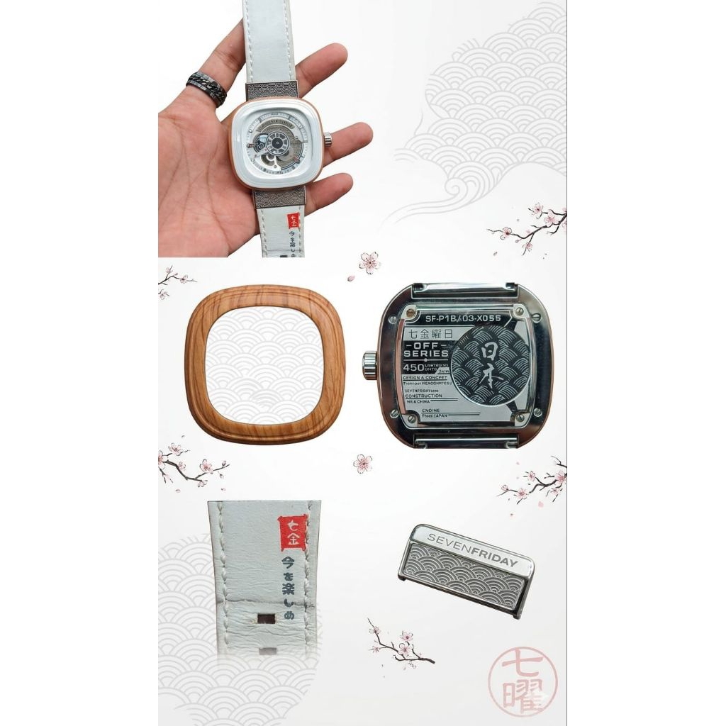 Jam Tangan Sevenfriday P1B/03 Second