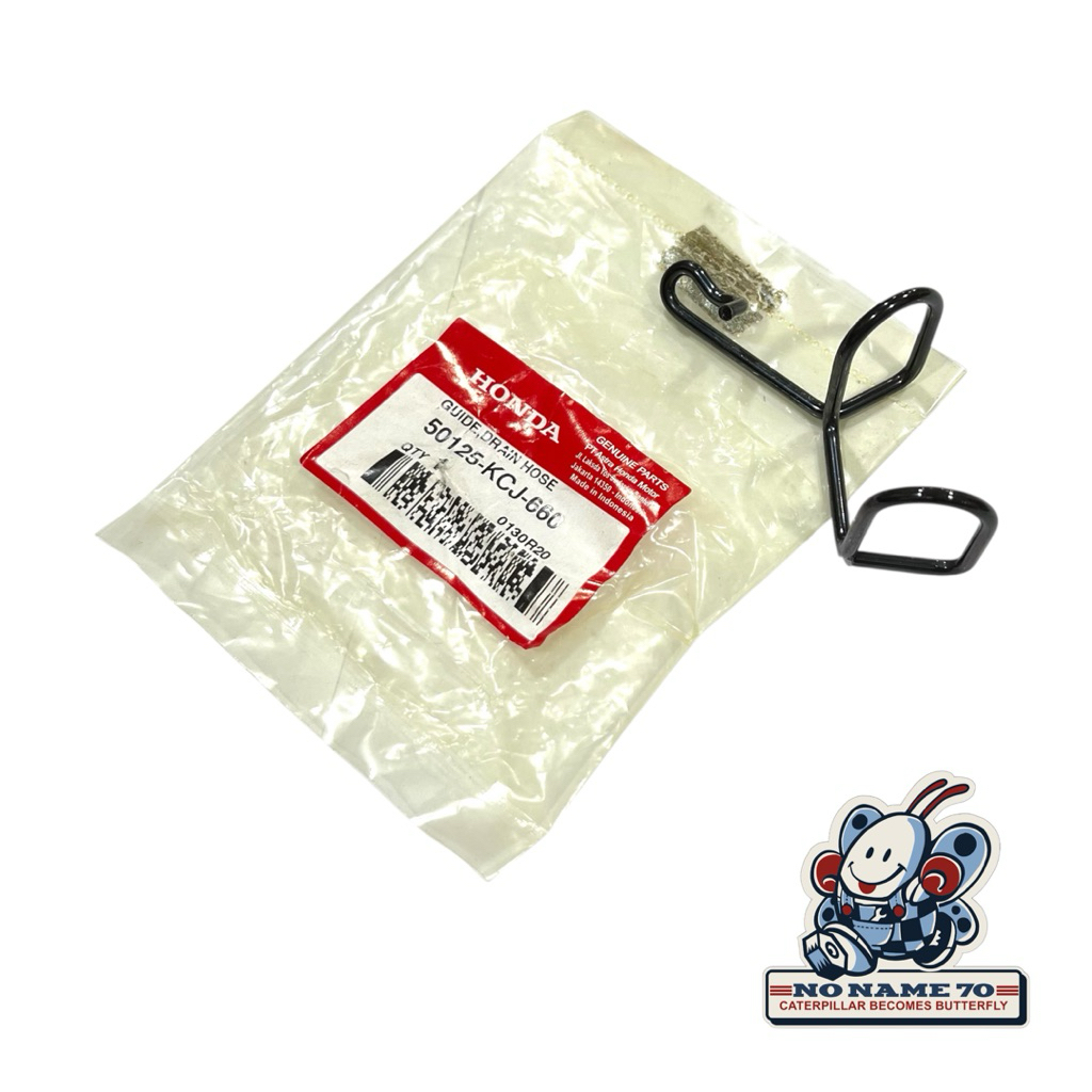 Bracket Klem Selang Minyak Rem Cakram Belakang Knalpot Honda Tiger Revo 50125 KCJ 660 Original