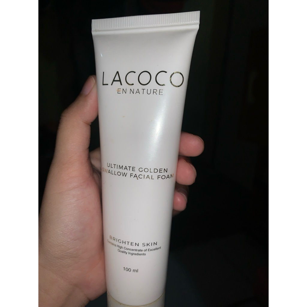 preloved lacoco facial foam