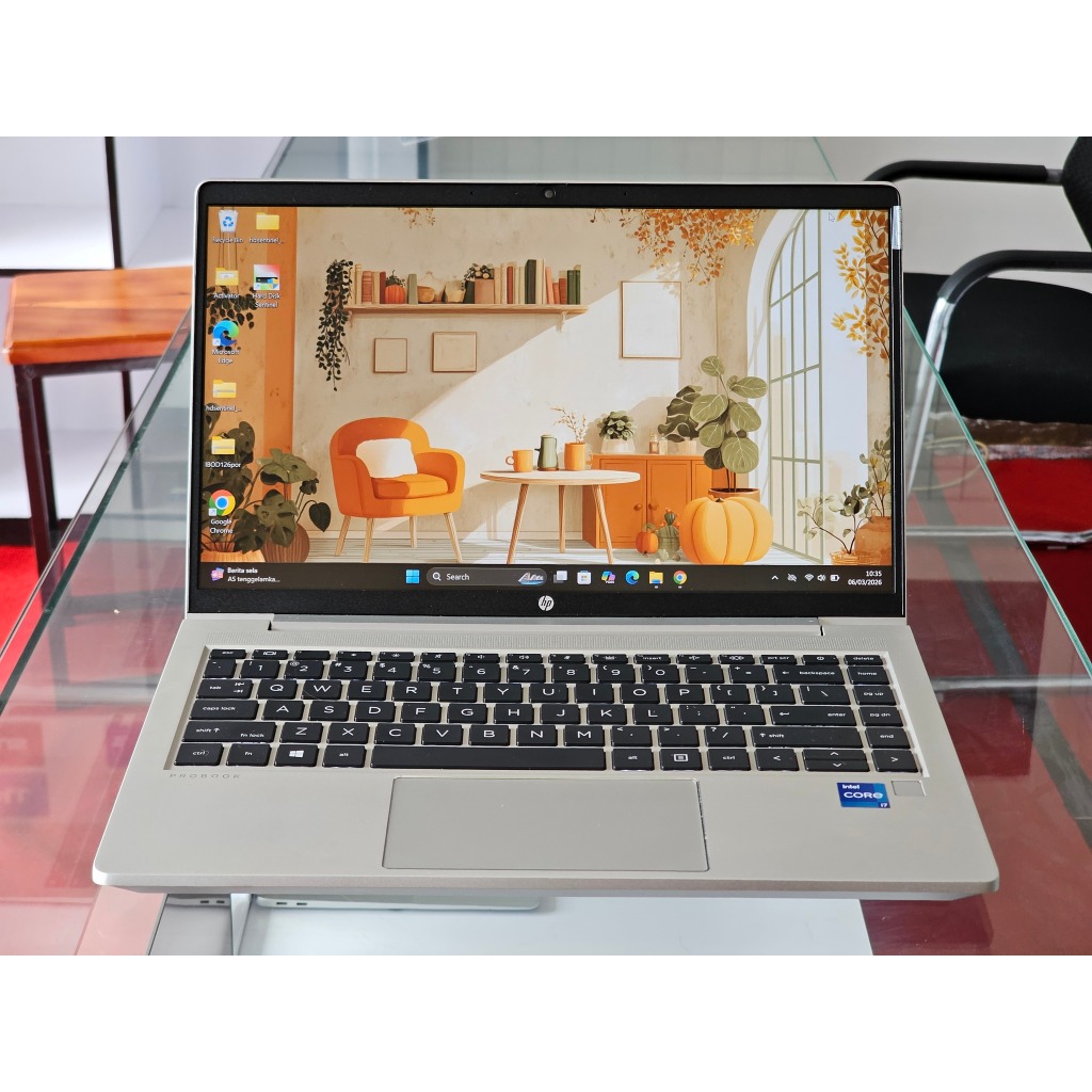HP Probook 640 G8 intel Core i7 Gen 11 Ram 16 GB Slin Ringan Premium Bisnis Laptop