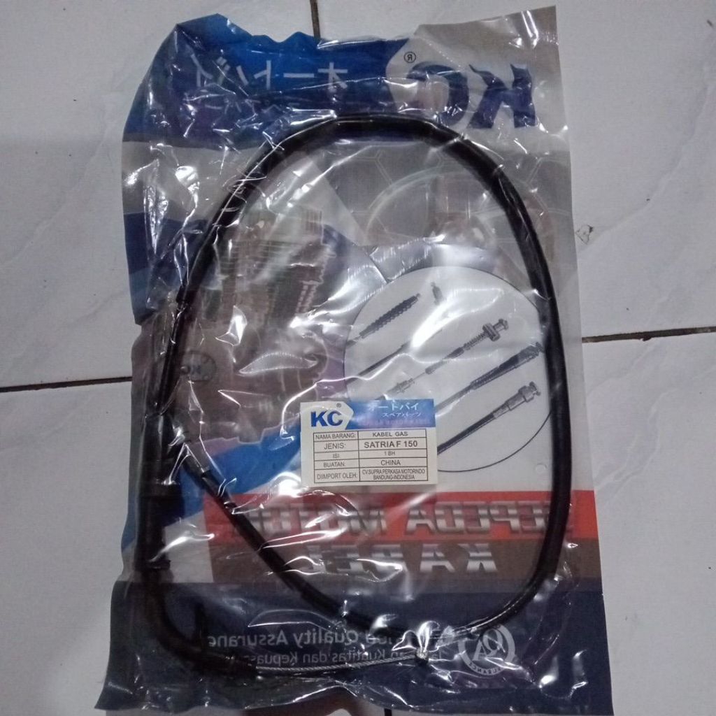 [Lelang Sparepart] Kabel gas satria fu