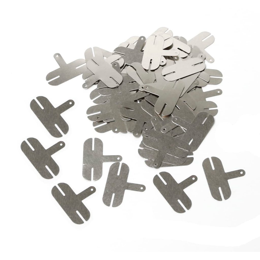 50PCS Konektor Plat Nikel Plated Nickel Baterai 18650 Mudah Plat Nikel Nickel Tab For Premium