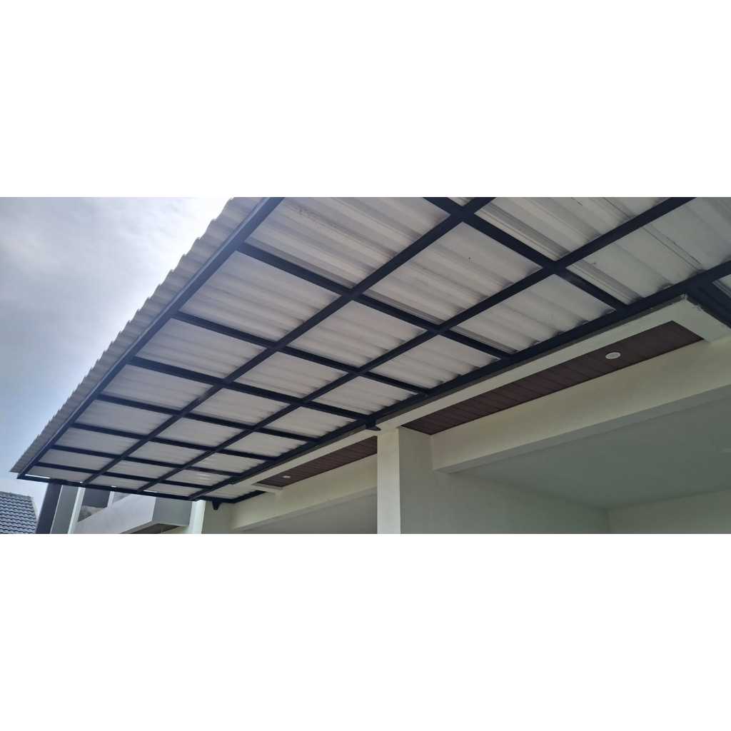 Kanopi Upvc Gantung Tanpa Tiang