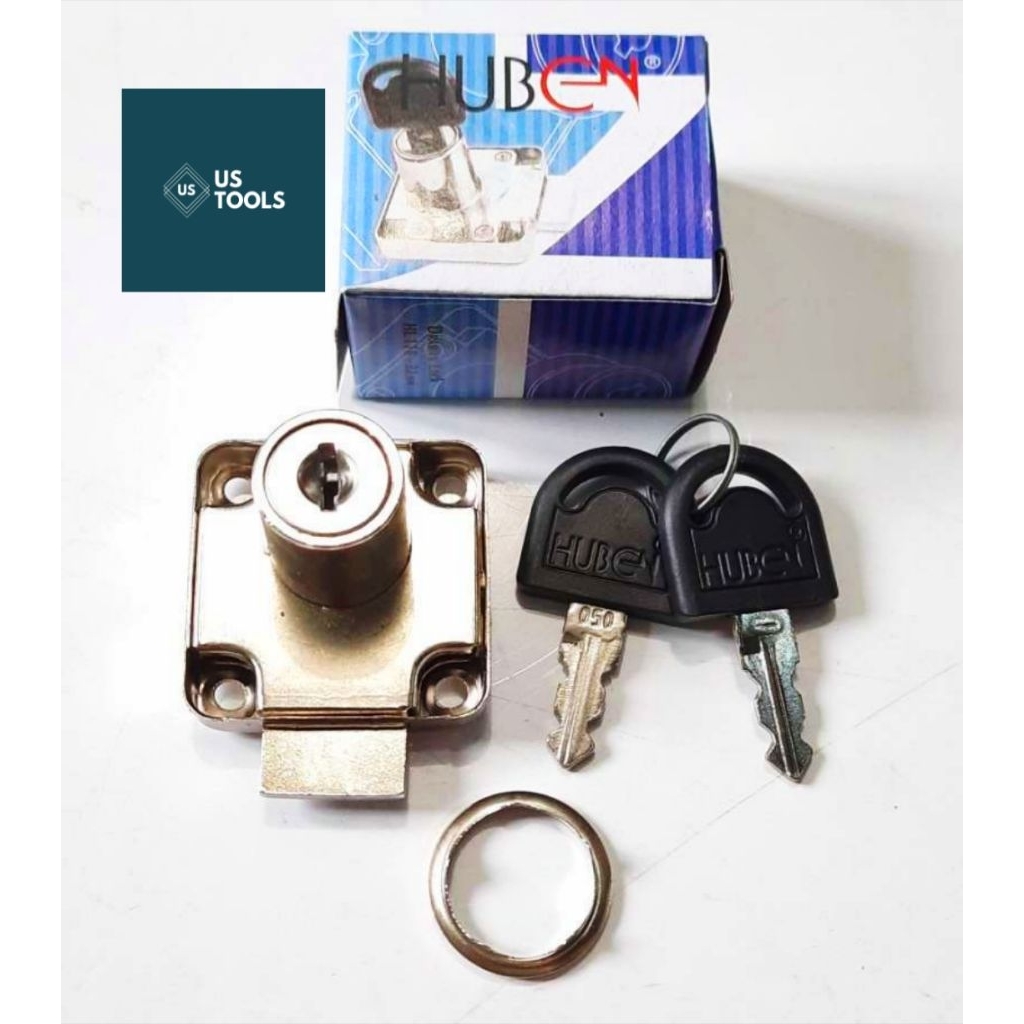 Huben kunci laci 138 22mm kunci laci lemari meja kunci kabinet