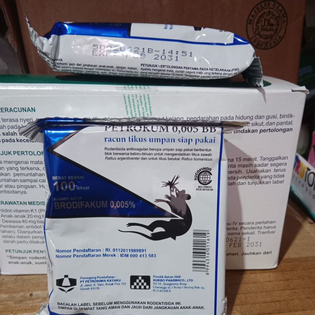 PEMBASMI TIKUS PETROKUM RACUN TIKUS Tidak Berbau