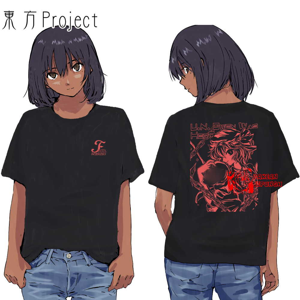 Kaos Flandre Scarlet Black [Touhou Project]