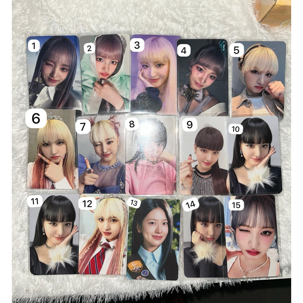 wts photocard pc liz ive official (baca deskripsi)