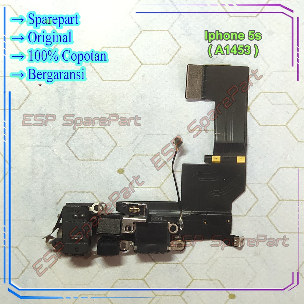 Flexible Charger Iphone 5s Fleksibel Konektor Cas / Casan Copotan