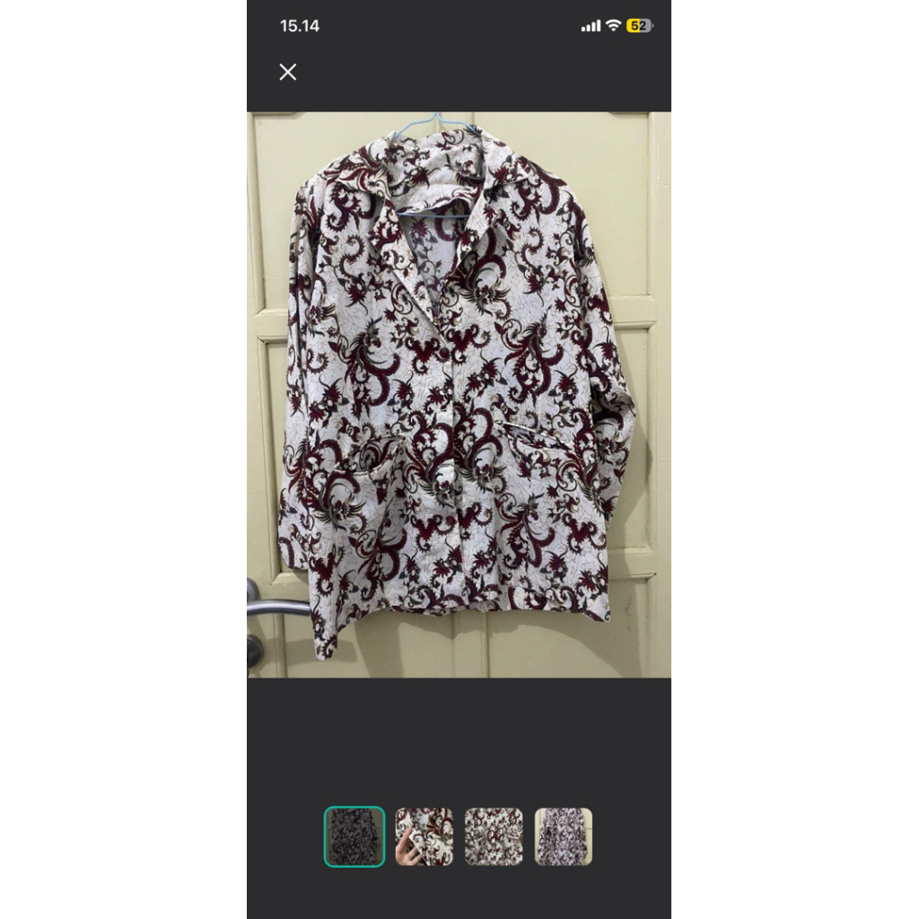 [PRELOVED] Kemeja Batik