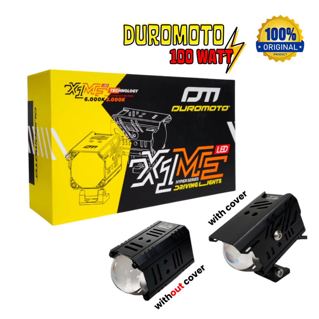 LAMPU TEMBAK FOGLAMP DUROMOTO X1ME X1-ME X1 ORIGINAL LAMPU SOROT DUROMOTO
