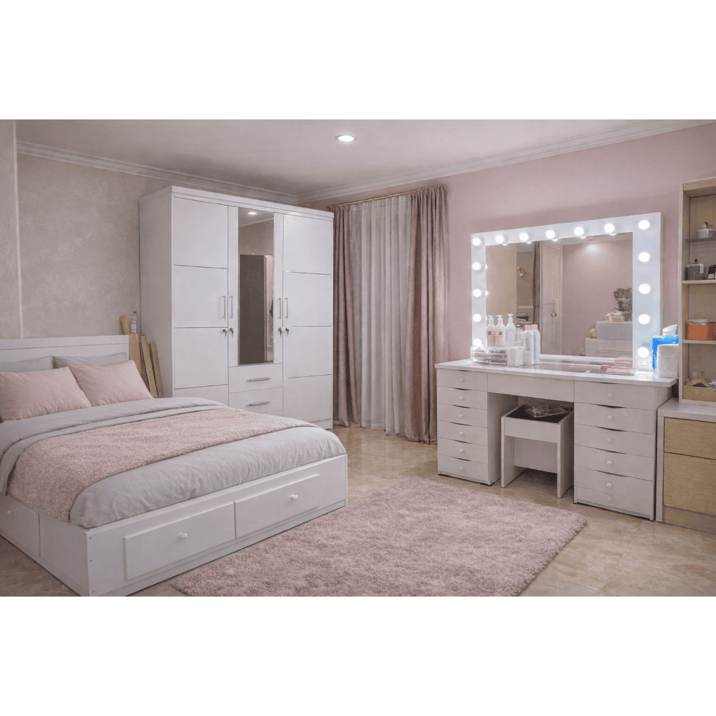 Paket Furniture A Kamar Tidur Lengkap Minimalis Modern