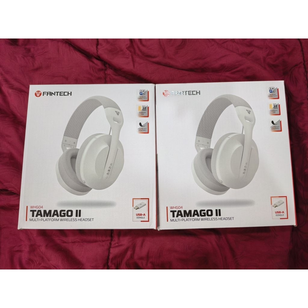 Fantech Tamago II WHG04 , Wireless Headset ( White )