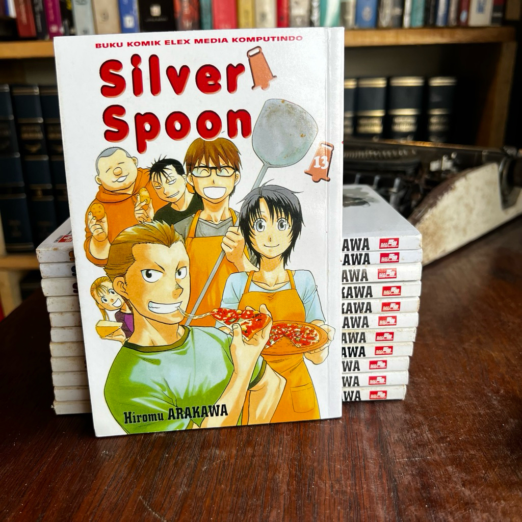Komik Silver Spoon Hiromu Arakawa Elex Medi Komputindo Bekas Cabutan