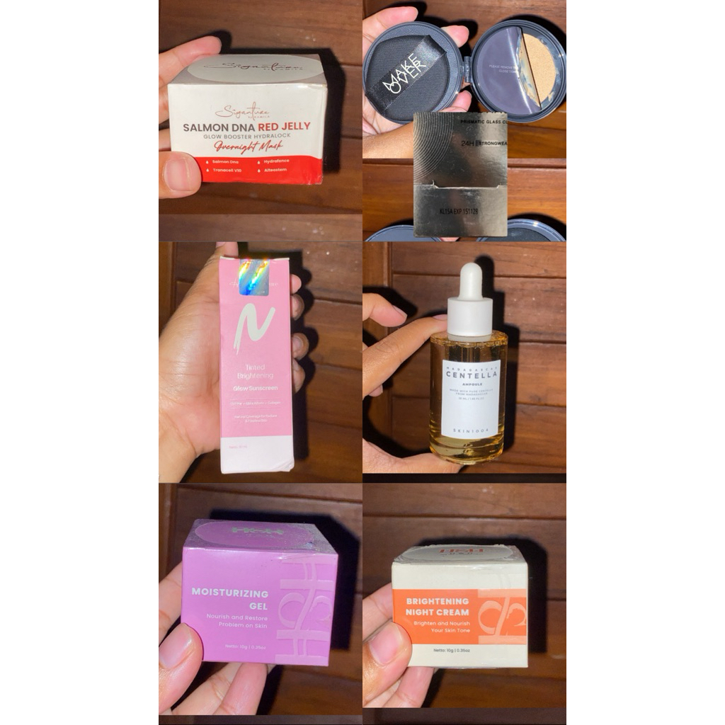 [PRELOVED & NEW] Skincare HNH, Cushion make over, skin1004