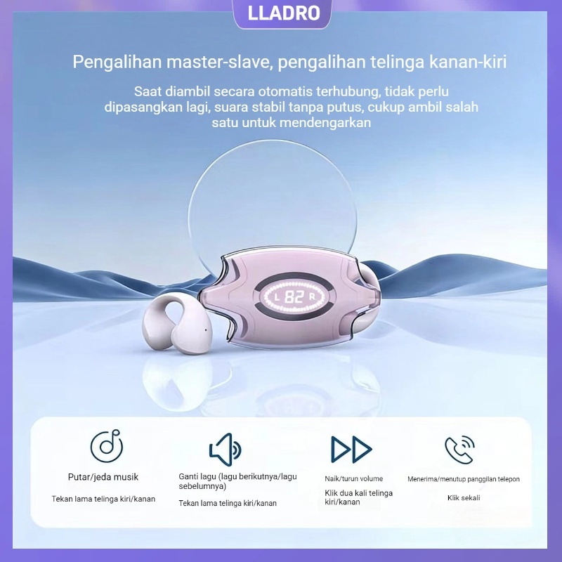 [COD] Jovitech EP28 Original TWS Wireless Bluetooth 5.3 Earphone CID18 With Microphone Headset Charg