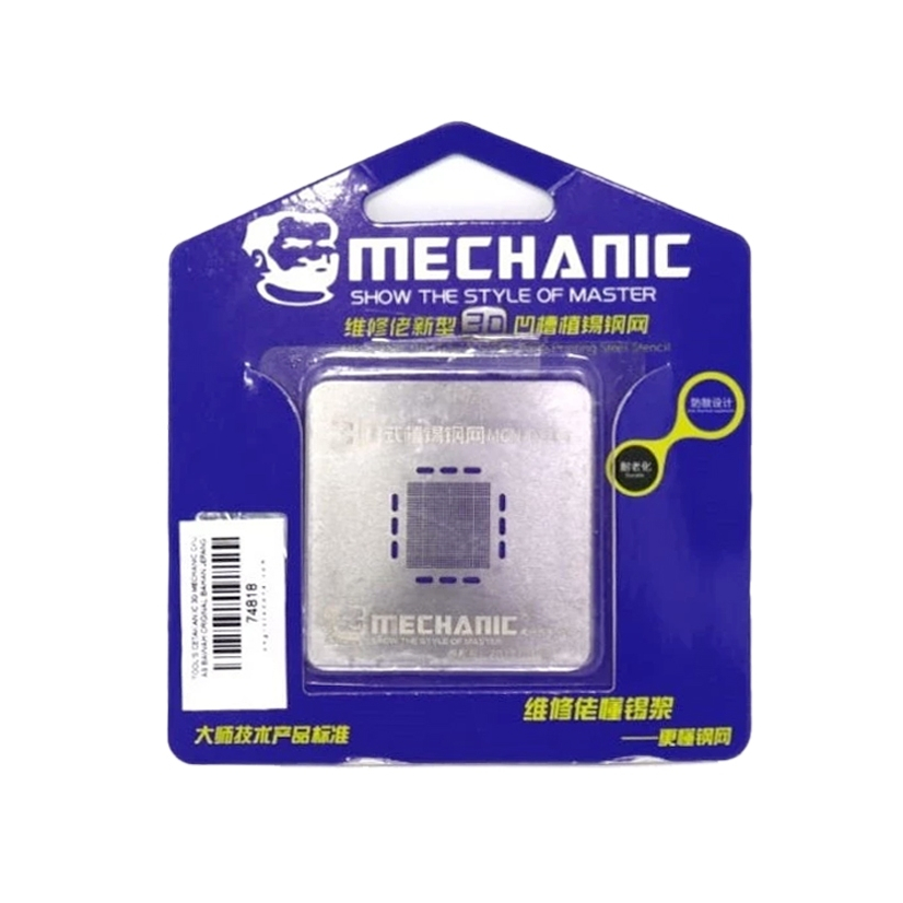 CETAKAN IC 3D MECHANIC CPU A9 BAWAH ORIGINAL BAHAN JEPANG