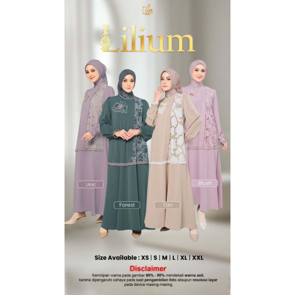 GAMIS LILIUM DRESS BY ADEN closed PO