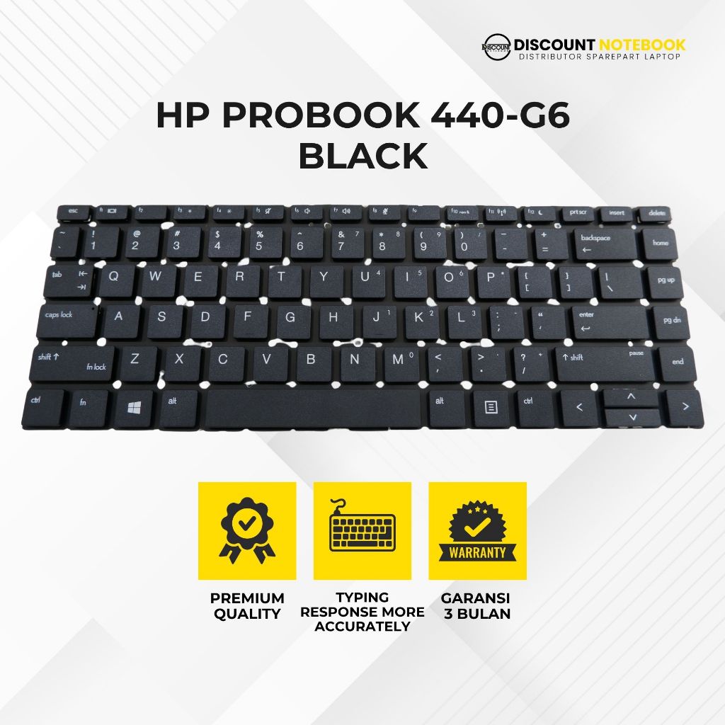 KEYBOARD HP PROBOOK 440-G6 BLACK