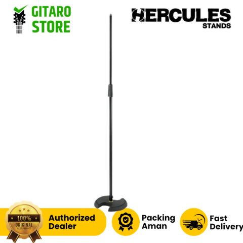Stand Microphone Hercules MS202B Quick Turn H Base Microphone Stand Hercules MS 202B