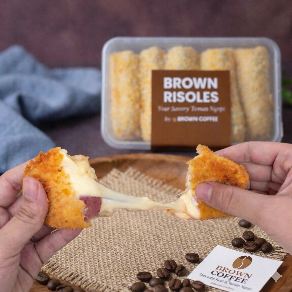 BROWN RISOL - Risol Smoked Beef Mozarella