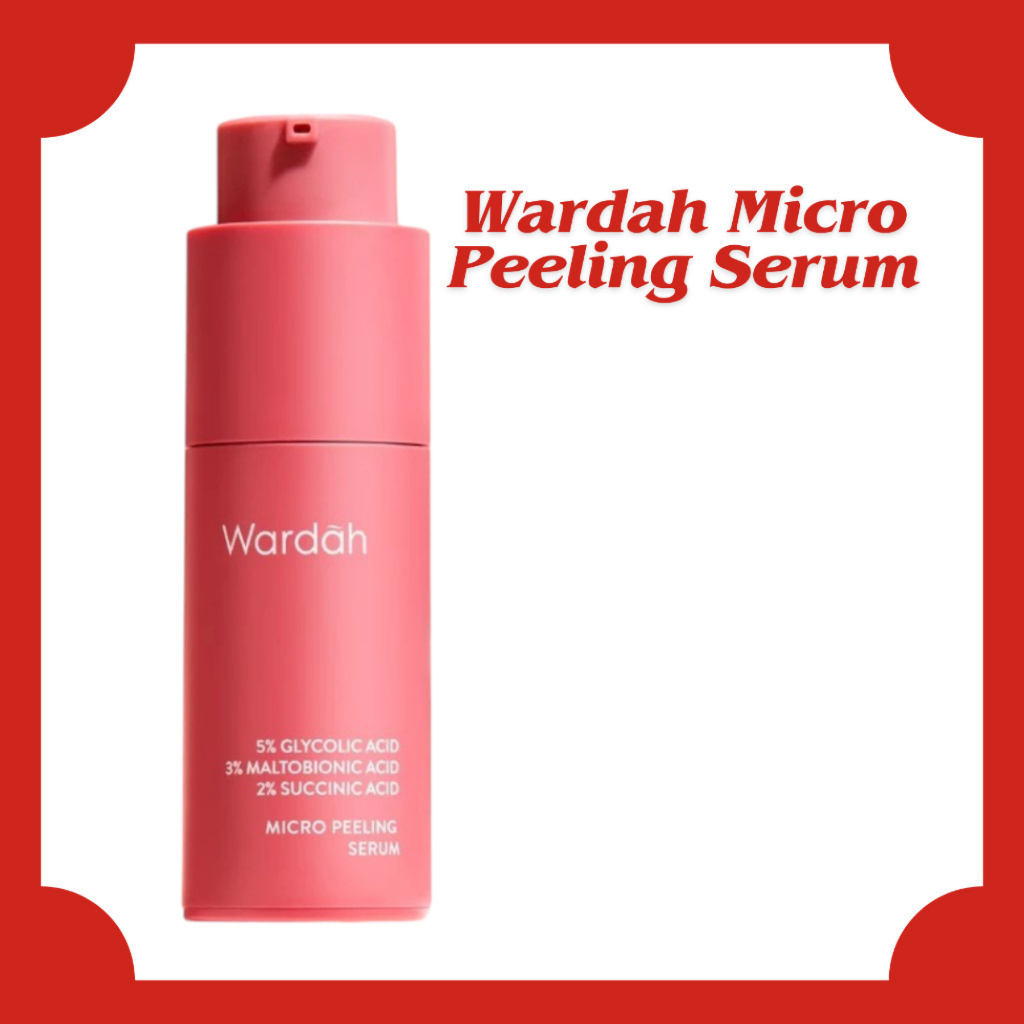 Wardah 5% Glycolic Acid Micro Peeling Serum 20ml/Serum Wajah
