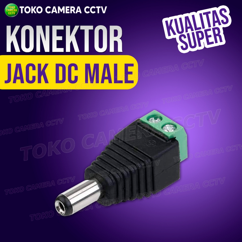 Jack DC Power Male / Konektor DC Power Male