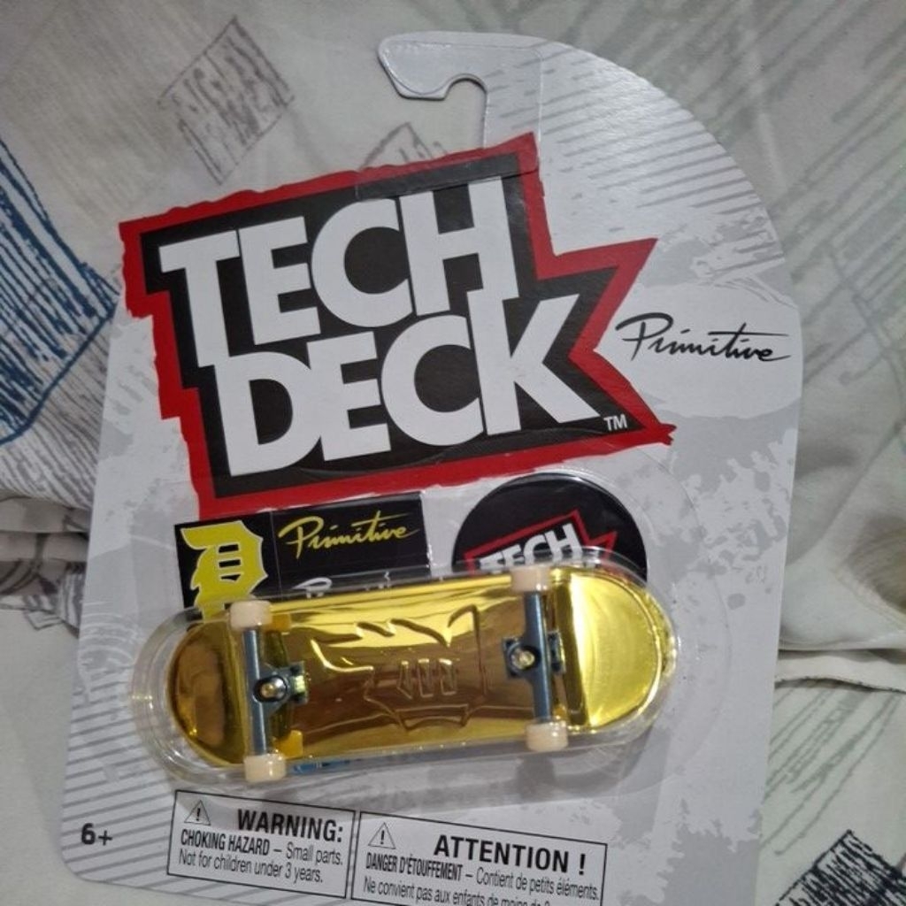 primitive tech deck skateboards gold