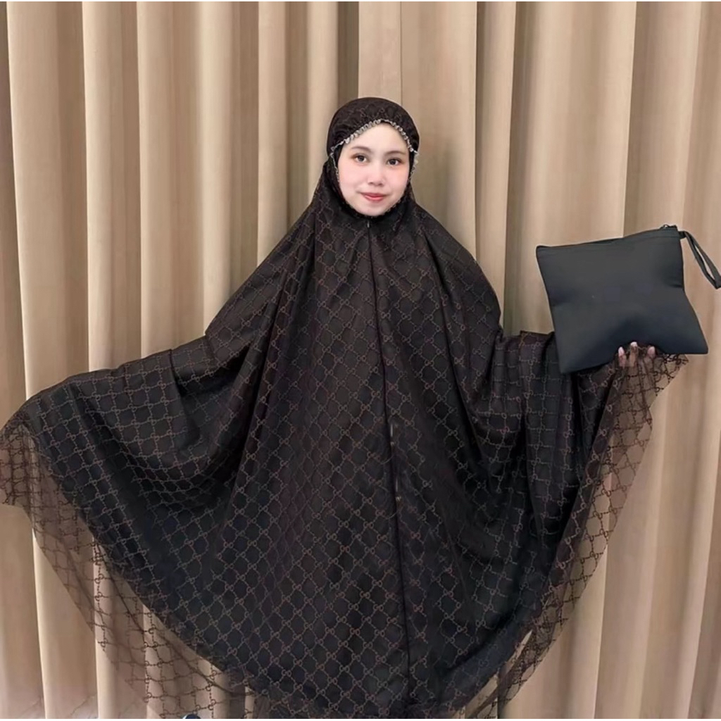 Mukena Dewasa Tile Brokat Mewah Natasha Series