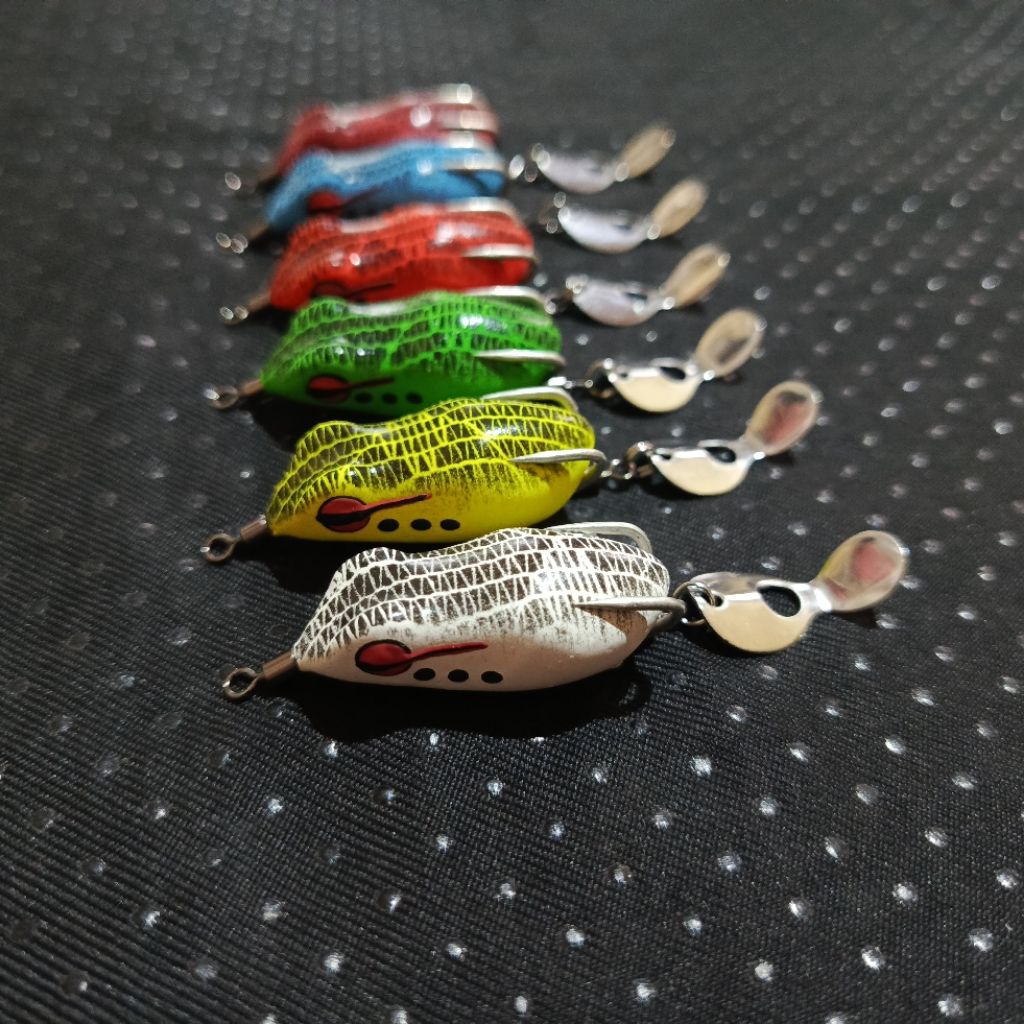 Soft Frog Berisik Rasa Jaws 3,8 cm umpan pancing
