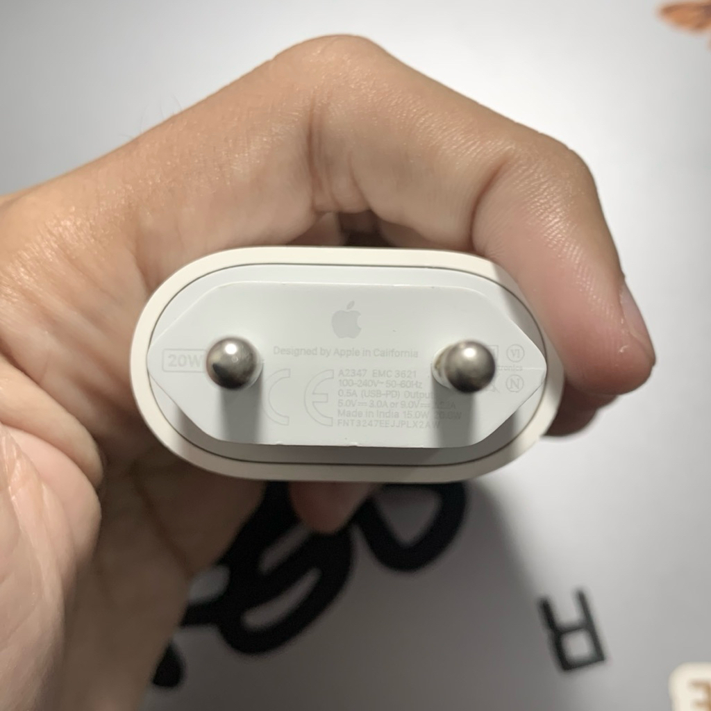 kepala cas apple 20w charger iphone ipad macbook original