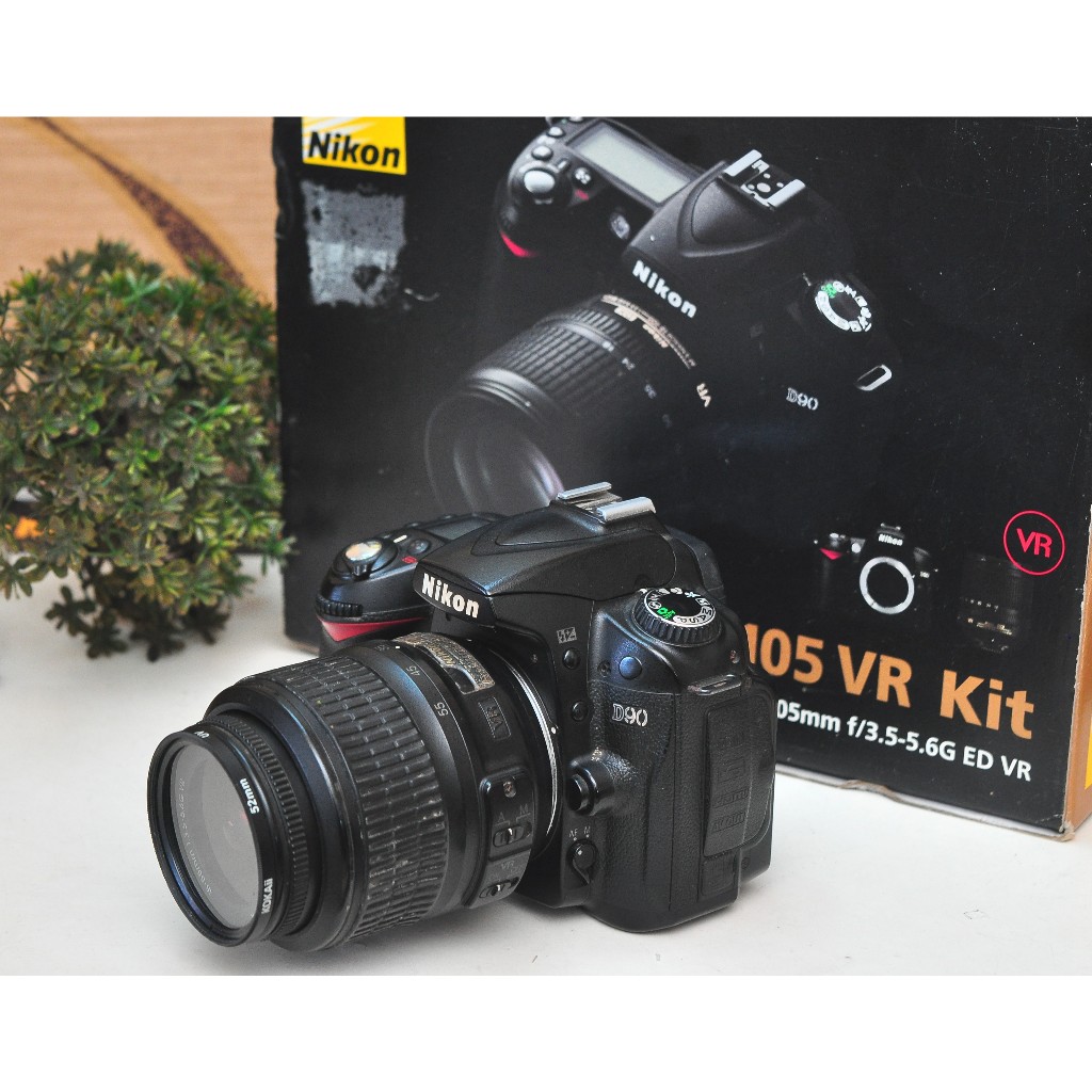 Kamera DSLR Nikon D90 Bekas Fullset