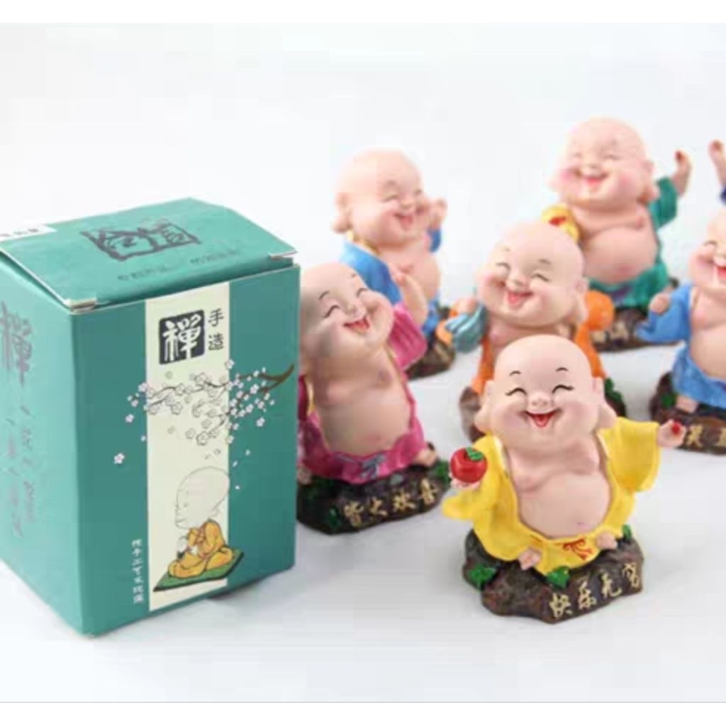 Dekorasi Mobil Buddha Maitreya | Hiasan mobil baru patung Buddha