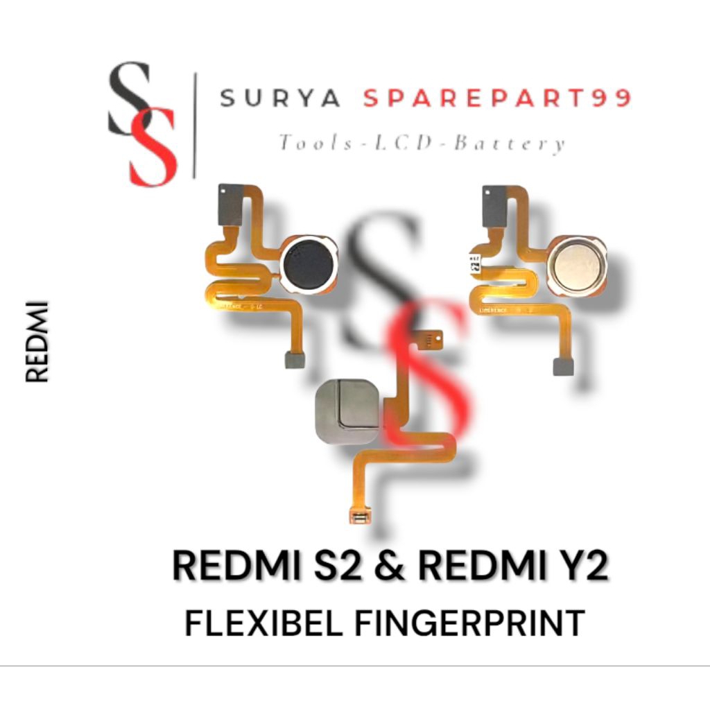 FINGERPRINT FLEXIBEL REDMI S2 & REDMI Y2 ORIGINAL