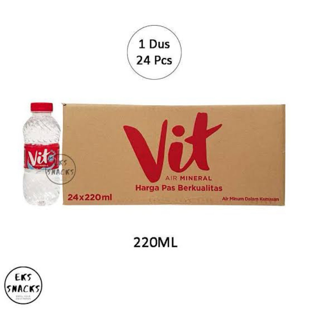 Vit Botol 220ml 1 dus isi 24