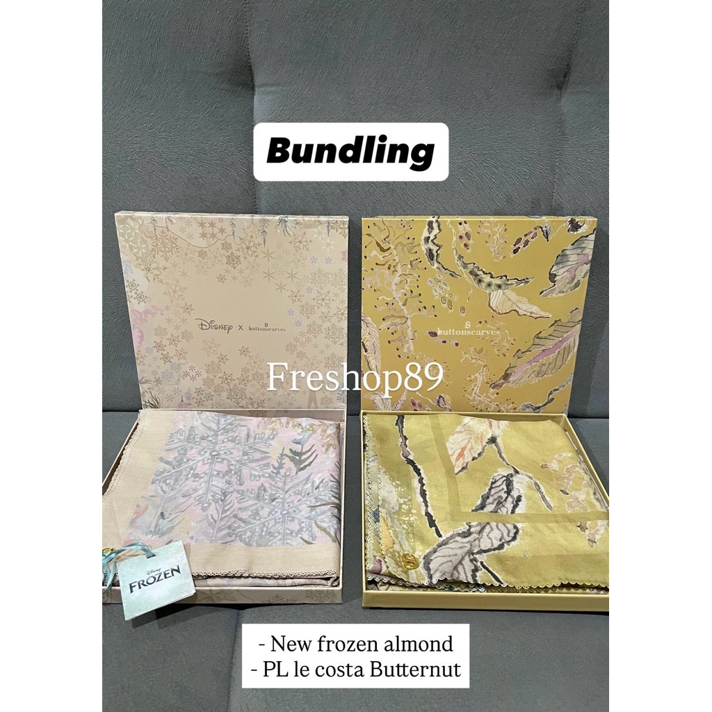 Bundling Frozen dan Le costa series Buttonscarves