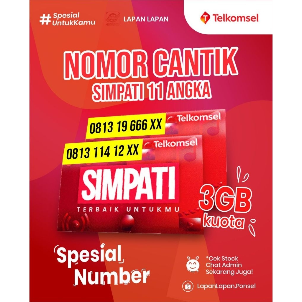 KARTU PERDANA SIMPATI 11 DIGIT