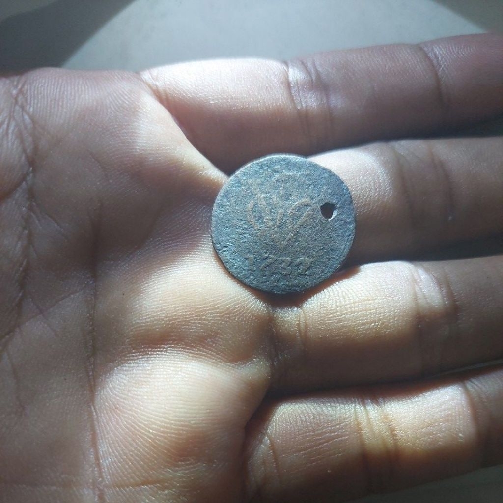 Koin Voc gelderland tahun 1732. fine asli