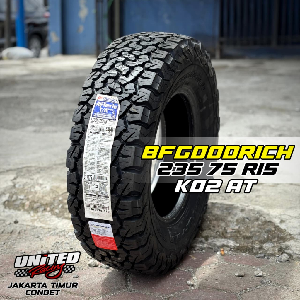 Ban Mobil BFGoodrich KO2 AT Ukuran 235 75 R15 Suzuku Jimny BF Goodrich Ring 235/75 Ring 15