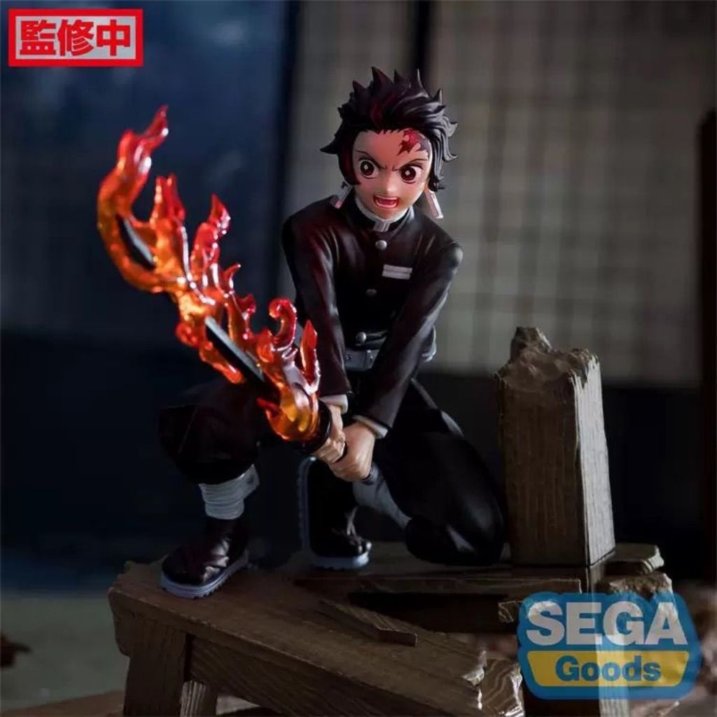 SEGA Demon Slayer Kimetsu no Yaiba Xross Link Tanjiro Kamado Swordsmith Village Figure Display Kolek