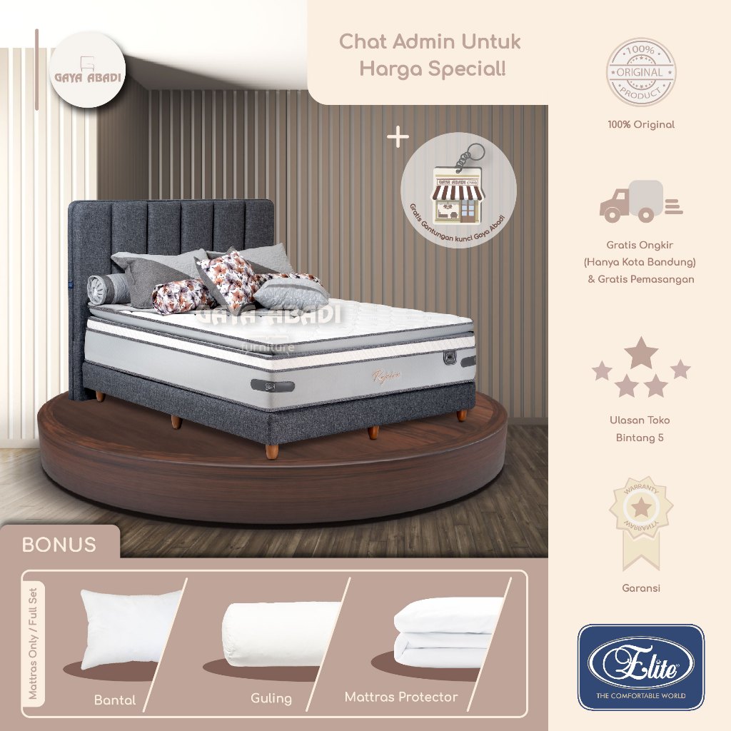 Springbed Elite Rejoice / Kasur Elite Rejoice - Elite Springbed