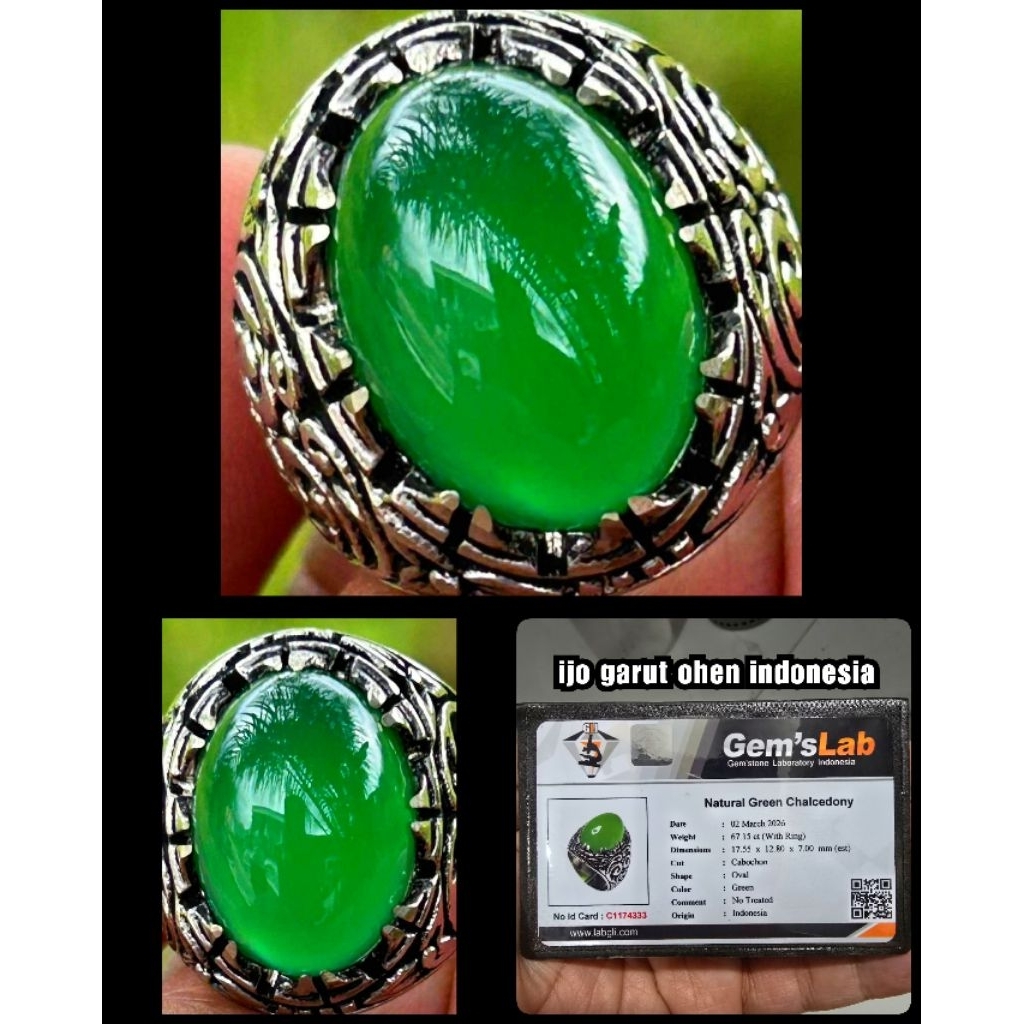 batu ijo garut kelas kontes asli ohen + memo lab