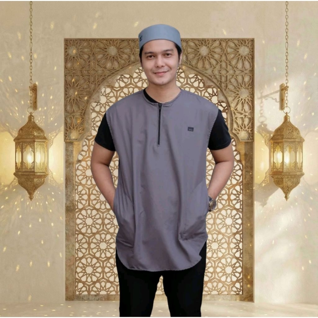 Rompi muslim pria Rompi koko piria Rompi solat pria