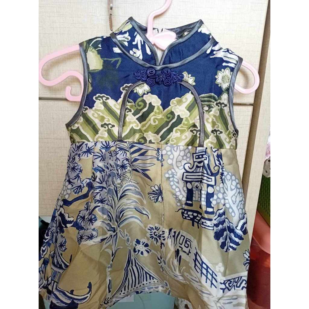 dress anak perempuan cheongsam