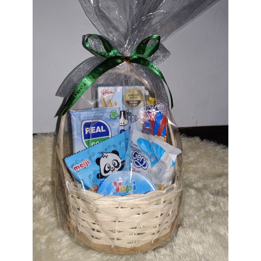 Parcel Lebaran Rotan | Hamper Lebaran Rotan | Parcel lebaran Anak | Jajanan Anak | Parcel Murah | Ha