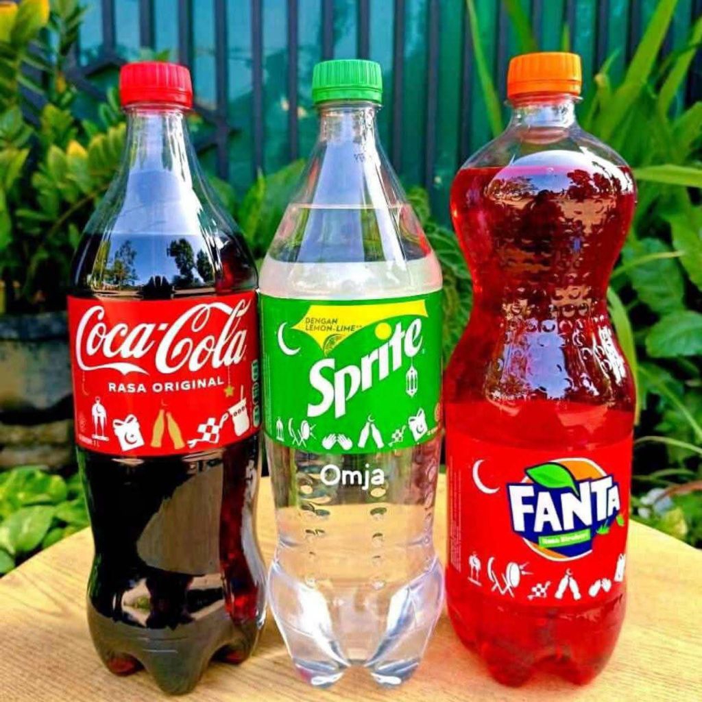 Minuman Berkarbonasi Sprite 1 Liter Rasa Lemon